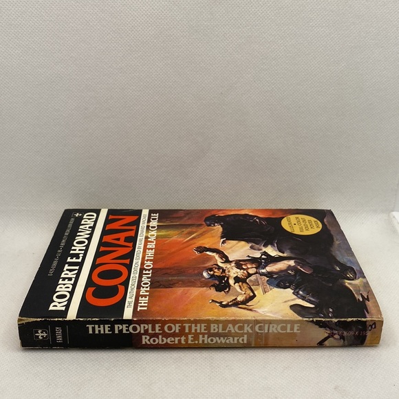 Conan The People of The Black Circle by Robert E. Howard 1977 Softcover Fantasy - Picture 3 of 9